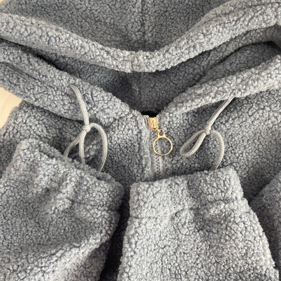 Hekka Women´s Long-sleeved hooded cardigan In Blue Size XL NWT - Picture 5 of 6